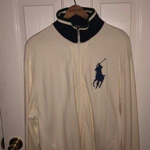 Polo Ralph Lauren Cotton Tennis Jacket (Sz L)